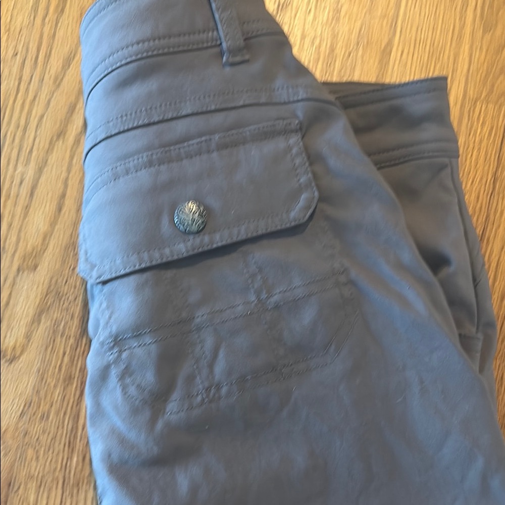 Prana Charcoal Skort with button accents - Picture 4 of 5